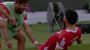 گل اول امید لبنان به امید ایران توسط شاهین