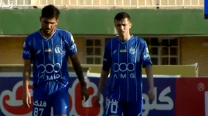 گل دوم استقلال به فولادهرمزگان توسط قلی زاده