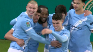 گل اول منچسترسیتی به نیوکسل (سمنیو)