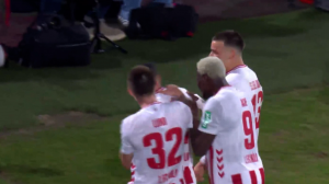 گل اول کلن به بایرن مونیخ توسط ماینا