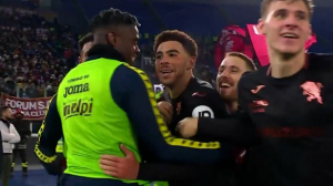 گل دوم تورینو به رم (آدامز)