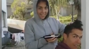 جورجینا آرایشگر اختصاصی کریس رونالدو!