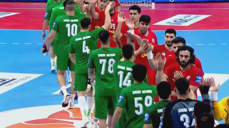 خلاصه هندبال عربستان 24 - ایران 22