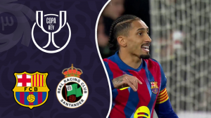 خلاصه بازی ریسینگ سانتاندر 0 - بارسلونا 2