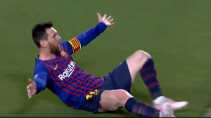 لیونل مسی و ضربه ای حیرت انگیز!