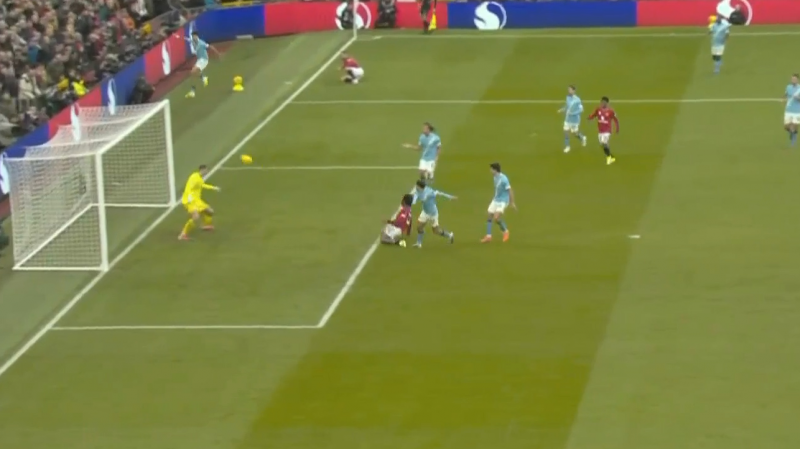 گل دوم منچستریونایتد به منچسترسیتی (دورگو)