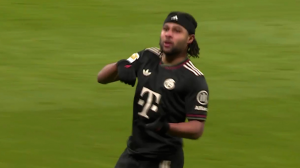 گل اول بایرن مونیخ به لایپزیش توسط گنابری