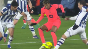 حرکت فوق العاده یامال مقابل رئال سوسیداد