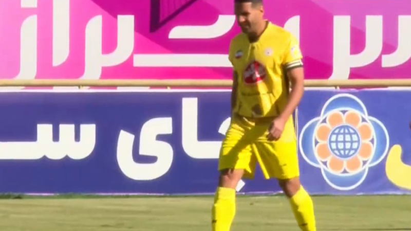 ضربه خطرناک ریگی که با اختلاف به بیرون رفت 