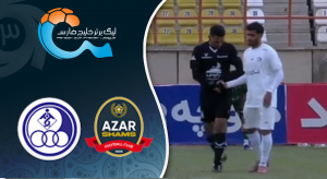 خلاصه بازی شمس آذر 0 - استقلال خوزستان 0