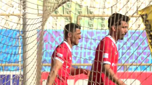 گل اول پرسپولیس به فجرسپاسی توسط شکاری