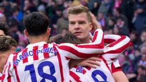 گل اول اتلتیکومادرید به آلاوس (سورلوث)