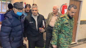 پاسخ عرب براقي به خبرنگاران: شب بخير!