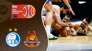 خلاصه بسکتبال پترو نوین ماهشهر - استقلال تهران