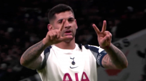 گل اول تاتنهام به دورتموند (رومرو)