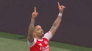 گل اول آرسنال به اینتر توسط ژسوس