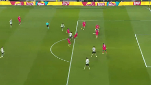 گل دوم اسپورتینگ به پاری سن ژرمن (سوارس)