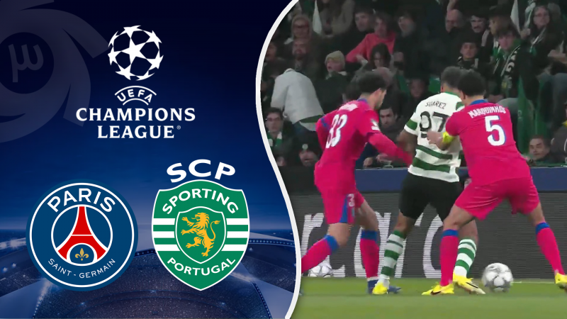 خلاصه بازی اسپورتینگ 2 - پاری سن ژرمن 1