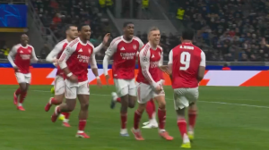 گل دوم آرسنال به اینتر توسط ژسوس