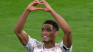 شادی گل جنجالی بلینگام