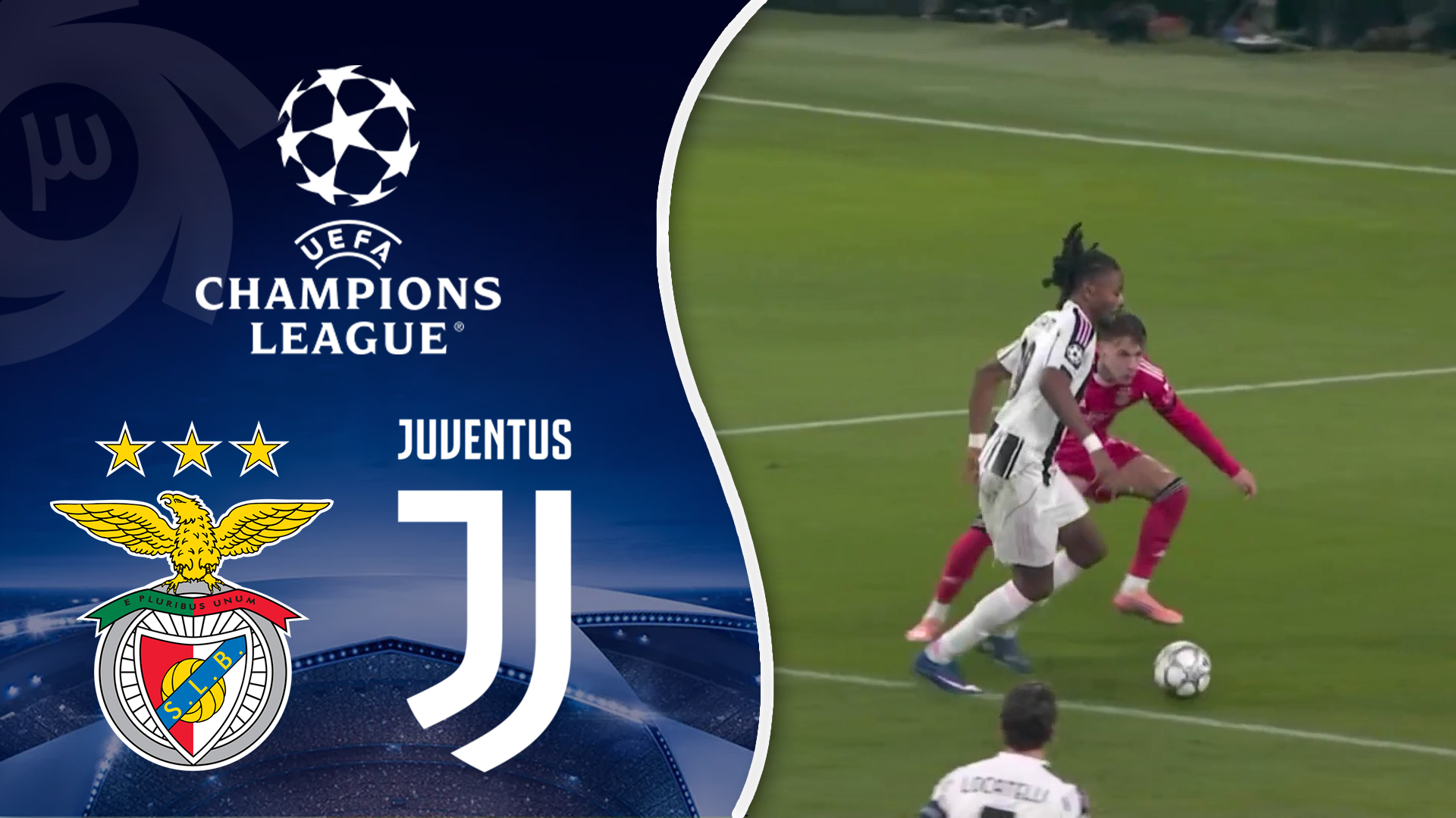 خلاصه بازی یوونتوس 2 - بنفیکا 0