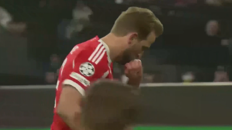 گل دوم بایرن مونیخ به سن ژیلوا (کین)