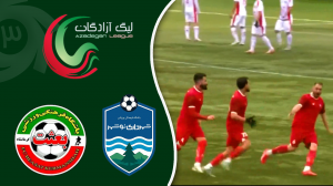 خلاصه بازی شهرداری نوشهر 2 - بعثت کرمانشاه 0