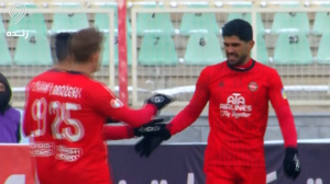 گل سوم تراکتور به مس رفسنجان توسط اسماعیلی فر