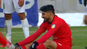 شوت زیبای ترابی را میرزازاد مهار کرد!