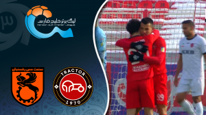 خلاصه بازی تراکتور 4 - مس رفسنجان 1