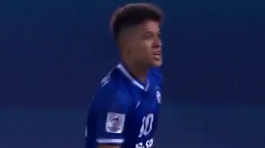 غول کشی آبی ها با سوپرگل قائدی به الاهلی 