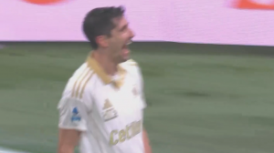 دبل مورئو؛ گل دوم پیزا به اینتر