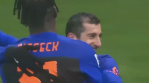 گل ششم اینتر به پیزا توسط میخیتاریان