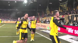 گل دوم دورتموند به یونیون برلین توسط اشلوتربک