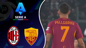 خلاصه بازی آاس رم 1 - میلان 1 