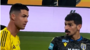 درگیری عجیب کریستیانو رونالدو با بازیکنان التعاون!
