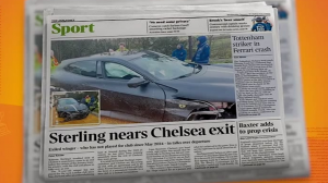 تصادف مهاجم تاتنهام، تیتر شد!