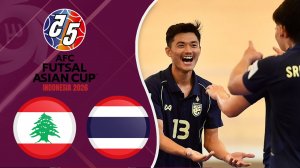 خلاصه فوتسال تایلند 2 - لبنان 0