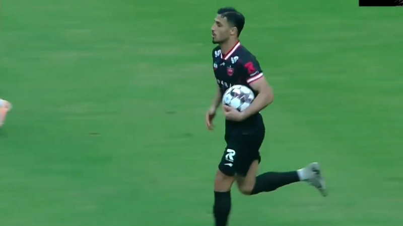 گل اول پرسپولیس به فولاد توسط علیپور