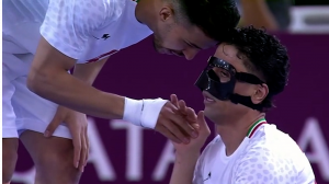 گل سوم ایران به مالزی (طیبی)