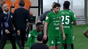 پیروزی شباب الاهلی با پاس گل عزت اللهی