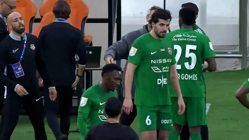 پیروزی شباب الاهلی با پاس گل عزت اللهی