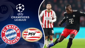 خلاصه بازی آیندهوون 1 - بایرن مونیخ 2