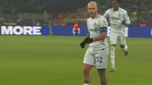 سوپرگل دی مارکو؛ گل اول اینتر به دورتموند