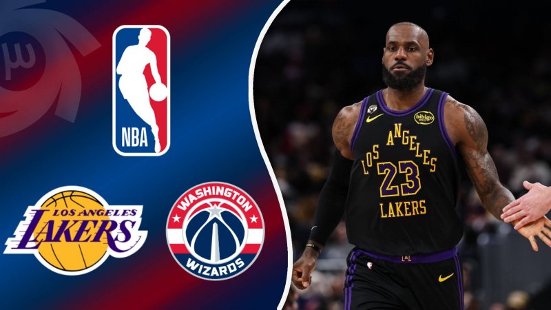 خلاصه بسکتبال واشینگتن ویزاردز - لس آنجلس لیکرز