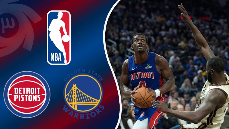 خلاصه بسکتبال گلدن استیت واریرز - دیترویت پیستونز 