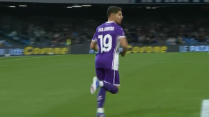 گل اول فیورنتینا به ناپولی (سولومون)