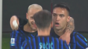 گل اول اینتر به کرمونزه (مارتینز)