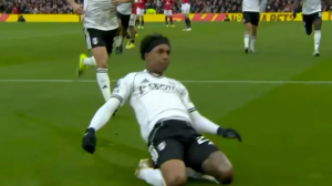 گل دوم فولام به منچستریونایتد (کوین)