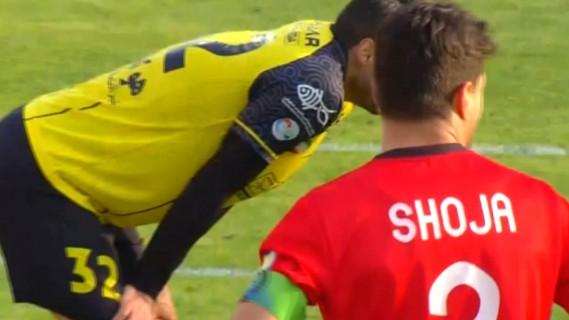 نجات دروازه تراکتور با کله شجاع! 